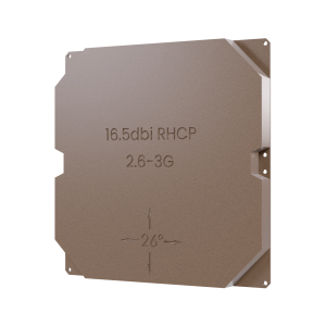 Video Patch Antenna FT 2.7–2.9GHz 16.5dBi RHCP