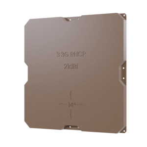 Video Patch Antenna FT 3.2–3.6GHz 21dBi RHCP